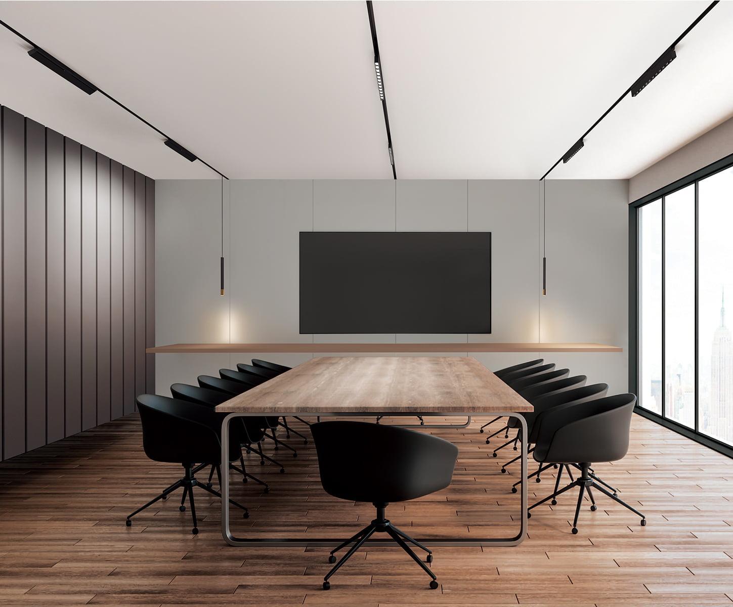 Architectural LED lighting components illustrating optical and technical design